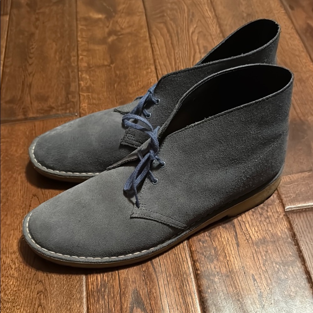 Clarks Desert Boot - Men’s 13M Denim Suede